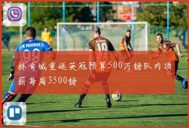林肯城重返英冠预算500万镑队内顶薪每周3500镑